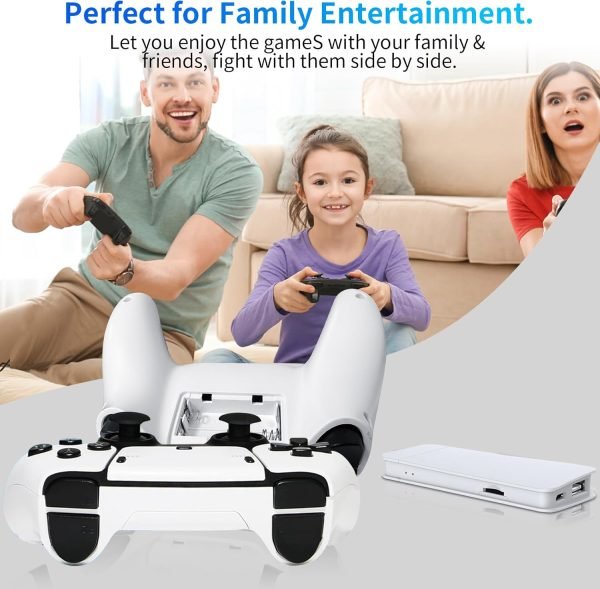 Exclusive for New Users:BADGOAL 2025 New Retro Game Console, Nostalgia Gaming Stick, Classic Video Games with 4K HDMI, 20,000+ Games and 19 Emulators, Upgraded Dual 2.4G...