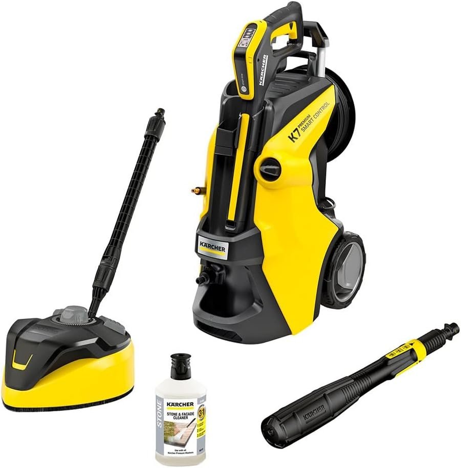 Limited-Time Sale for Summer Surprises AED 129د.إ:Kärcher K7 Premium Smart Control Home Pressure Washer, Pressure: max 180 bar, Flow rate: 600l/h, Surface: 60m²/h, Water Filter,...