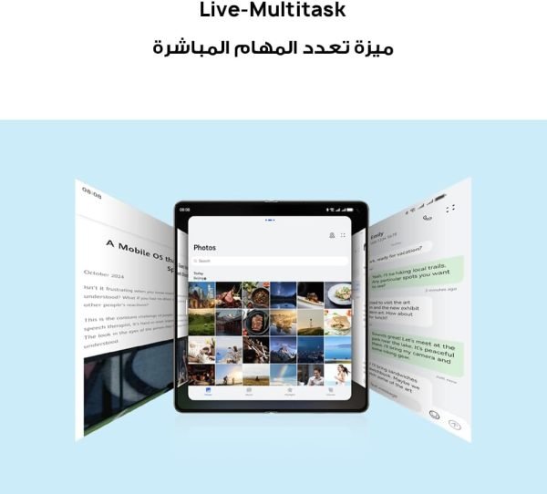 Limited-Time Sale for Summer Surprises AED 99د.إ:Huawei Mate X6 Dual-SIM 512GB ROM + 12GB RAM (GSM | CDMA) Factory Unlocked 5G Smartphone- International Version