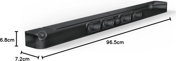 Limited-Time Sale for Summer Surprises AED 99د.إ:JBL Bar 500 5.1-Channel Soundbar with Wireless Subwoofer, Multibeam and Dolby Atmos Theatre-Quality 3D Surround Sound, PureVoice...
