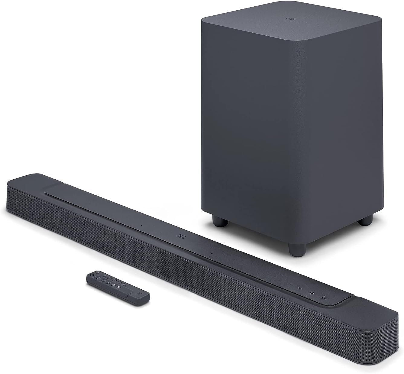 Limited-Time Sale for Summer Surprises AED 99د.إ:JBL Bar 500 5.1-Channel Soundbar with Wireless Subwoofer, Multibeam and Dolby Atmos Theatre-Quality 3D Surround Sound, PureVoice...