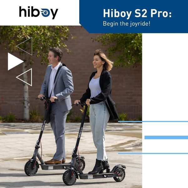 Summer Final Clearance Just AED 89د.إ:Hiboy Electric Scooter for Adults, 30km/h Ride-ons Speed Folding E Scooter, 40km (S2 Pro) or 65KM (S2 Max) Travel Distance Range, Portable...