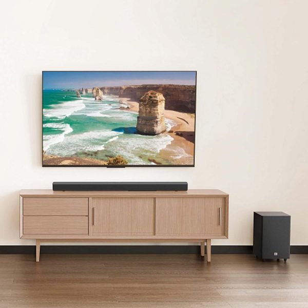 Summer Final Clearance Just AED 89د.إ:JBL Cinema SB 550 3.1 Channel Soundbar with Wireless Subwoofer and Dolby Audio, 250 W, HDMI ARC and Wireless Bluetooth Streaming, Black