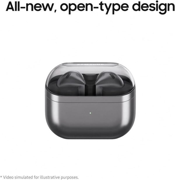 While Stocks Last:SAMSUNG Galaxy Buds 3 Pro AI True Wireless Bluetooth Earbuds, Noise Cancelling, Sound Optimization, Redesigned Comfort Fit, Silver