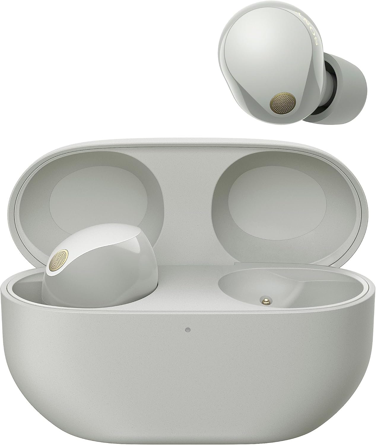 While Stocks Last:Sony WF-1000XM5 Wireless Noise Cancelling Earbuds, Bluetooth, In-ear Headphones, Mic, Up to 24 Hours Battery Life, Quick Charge, IPX4, iOS & Android Compatible