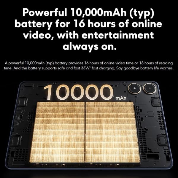 While Stocks Last:Xiaomi Poco Pad WiFi+5G Version (256GB + 8GB) 12.1" Octa Core Global ROM 10000mAh Bluetooth 5.3 8MP Dual Camera