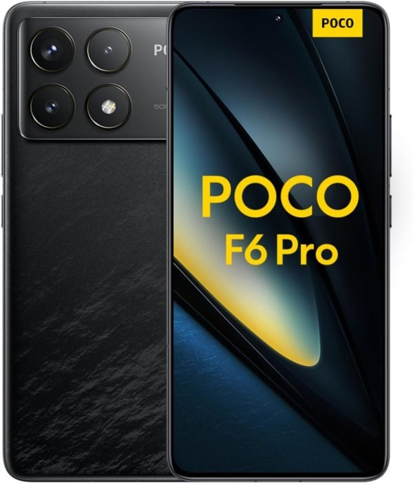 Xiaomi POCO F6 Pro 5G Mobile, 16GB Ram+1TB | Snapdragon 8 Gen 2| 6.67" AMOLED 120Hz display | Triple Camera with OIS 50+8+2MP, 16MP Front camera