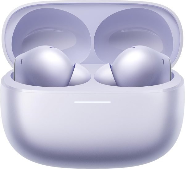 Xiaomi Redmi Buds 6 Pro Purple - 36h Battery Life, Triple Driver Hi-Fi Sound, 55 dB ANC, 20 ANC Levels, 3 Transparency Modes, Immersive 3D Audio, Bluetooth 5.3, Google Fast...